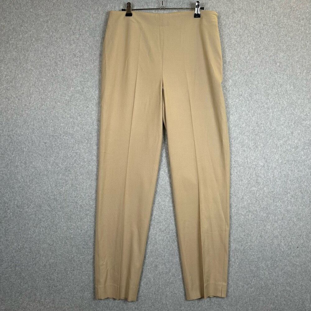 Talbots Pants Womens 8 Hollywood Ankle Beige Stretch khaki minimalist